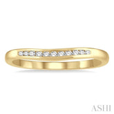 .10CT RD DM 'V' BAND YG 14K@11-H*